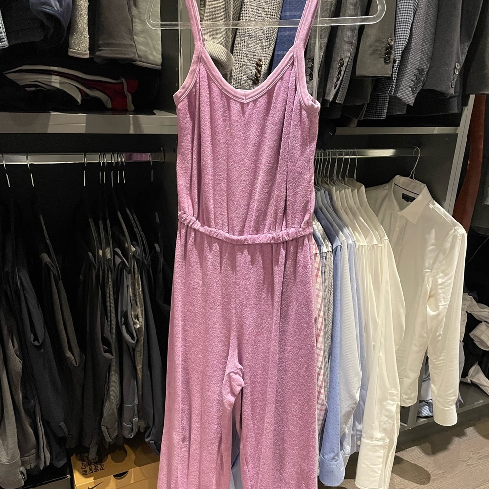 Suzi Kondi Mauve/Lilac Tank Terry Jumpsuit - Picture 5 of 7